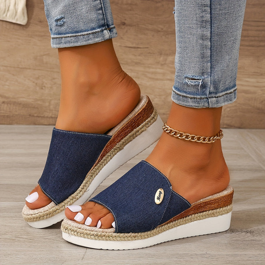 Celmiva™ – Damen Plateau Sandalen Mit Komfort Und Eleganz Für Den Sommer