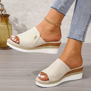 Celmiva™ – Damen Plateau Sandalen Mit Komfort Und Eleganz Für Den Sommer