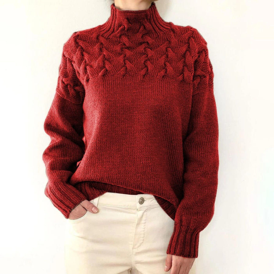 Lena | Kuscheliger Strickpullover für Wintertage