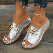 CharmVita™ – Elegante Damen Keilsandalen mit Komfort & Stil