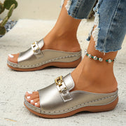 CharmVita™ – Elegante Damen Keilsandalen mit Komfort & Stil