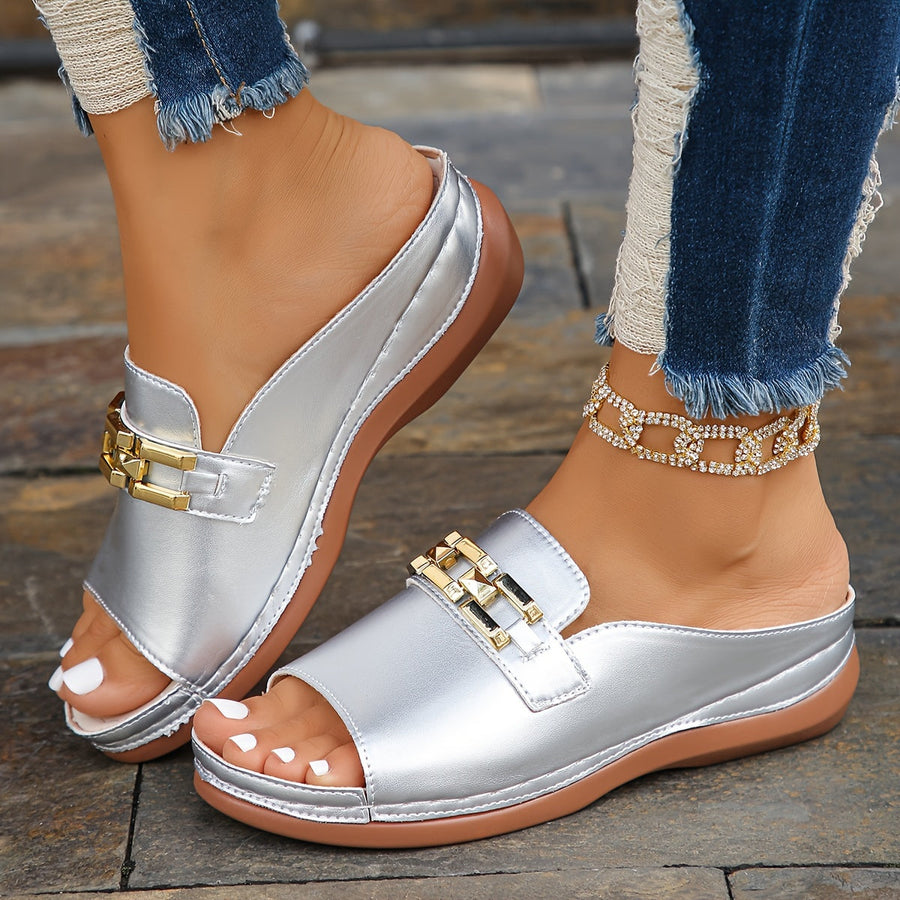 CharmVita™ – Elegante Damen Keilsandalen mit Komfort & Stil