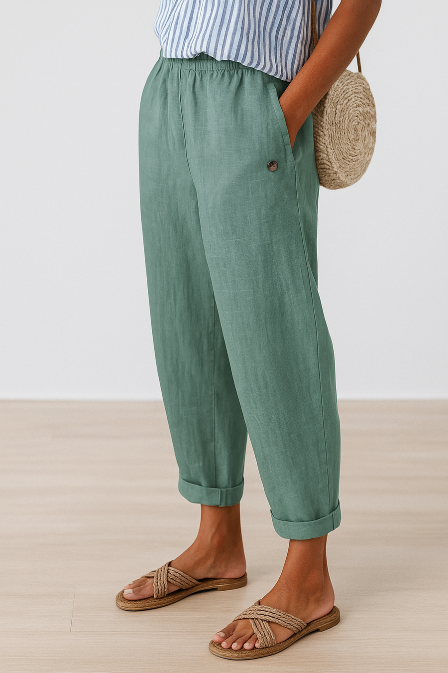 Sophie | Mühelose Sommerhose mit eleganten Seitentaschen