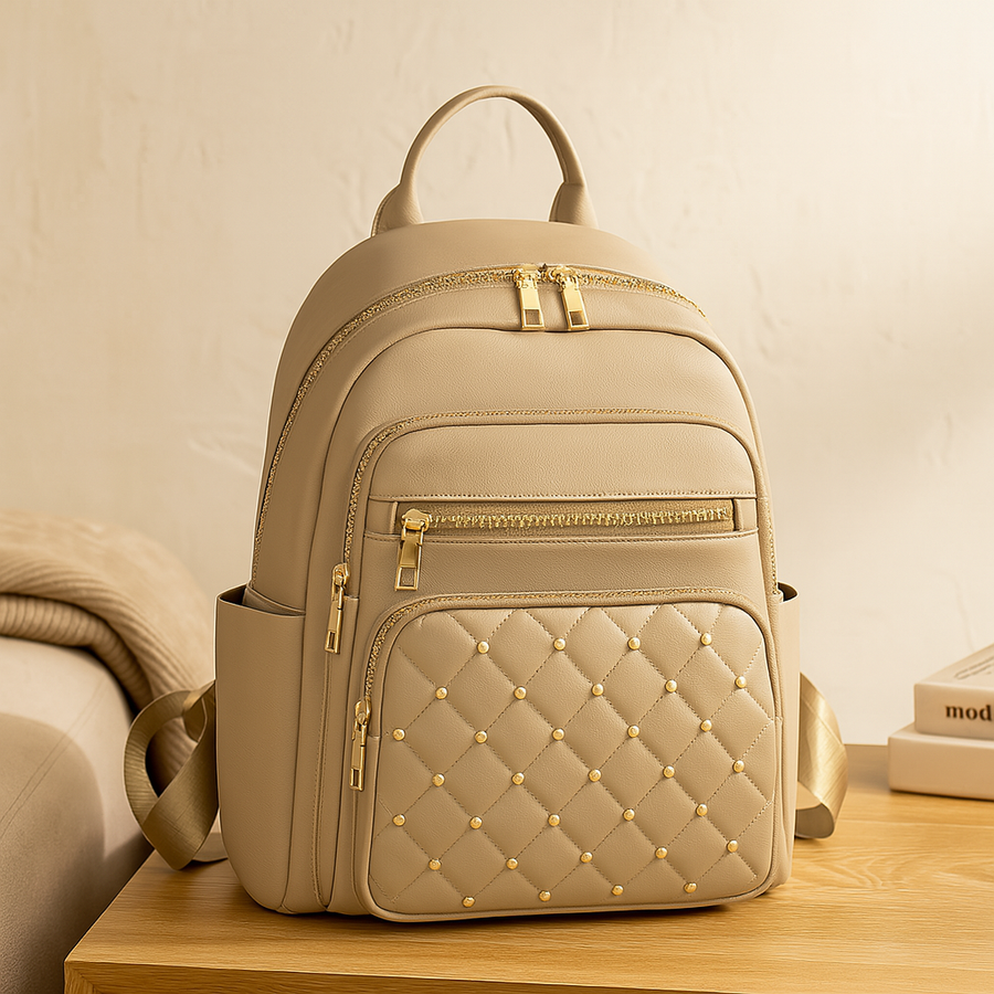 Rucksack im lässigen Stil mit großem Fassungsvermögen – leicht und robust mit verstellbarem Riemen und mehreren Taschen