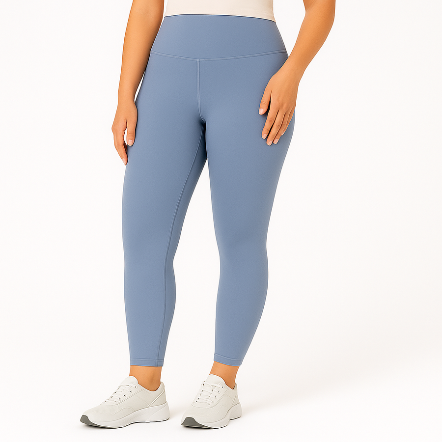Yoga-Leggings mit hohem Bund für Damen – schweißableitende und dehnbare Sportbekleidung