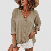Helene | Sommer-Leinenbluse