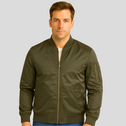 Luxuriöse Piloten-Bomberjacke für Herren – Vintage-Aviation-Style