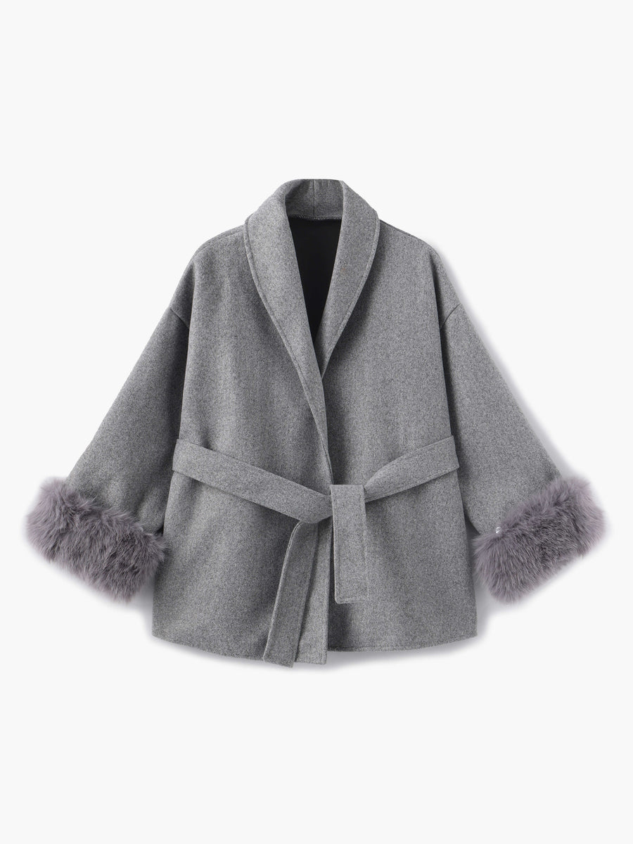 Clara | Eleganter Winter Mantel für Damen Kurz