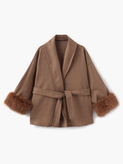 Clara | Eleganter Winter Mantel für Damen Kurz