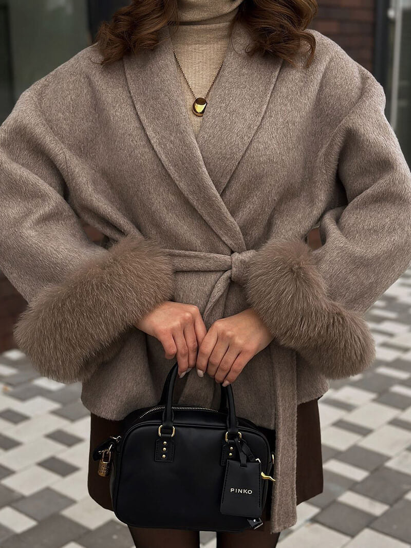 Clara | Eleganter Winter Mantel für Damen Kurz