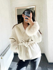 Clara | Eleganter Winter Mantel für Damen Kurz