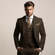 Clemens | Dreiteiliger Herrenanzug Slim Fit Frühling
