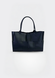 Handtasche Damen – Echt Leder Tasche – Geflochten Design
