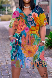 Evangeline™ Stil Mit Gemischten Mustern