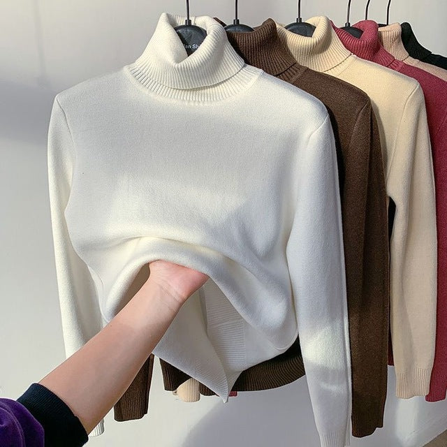 Sabine | Weiter Rollkragenpullover mit weichem Touch