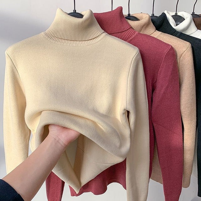 Sabine | Weiter Rollkragenpullover mit weichem Touch