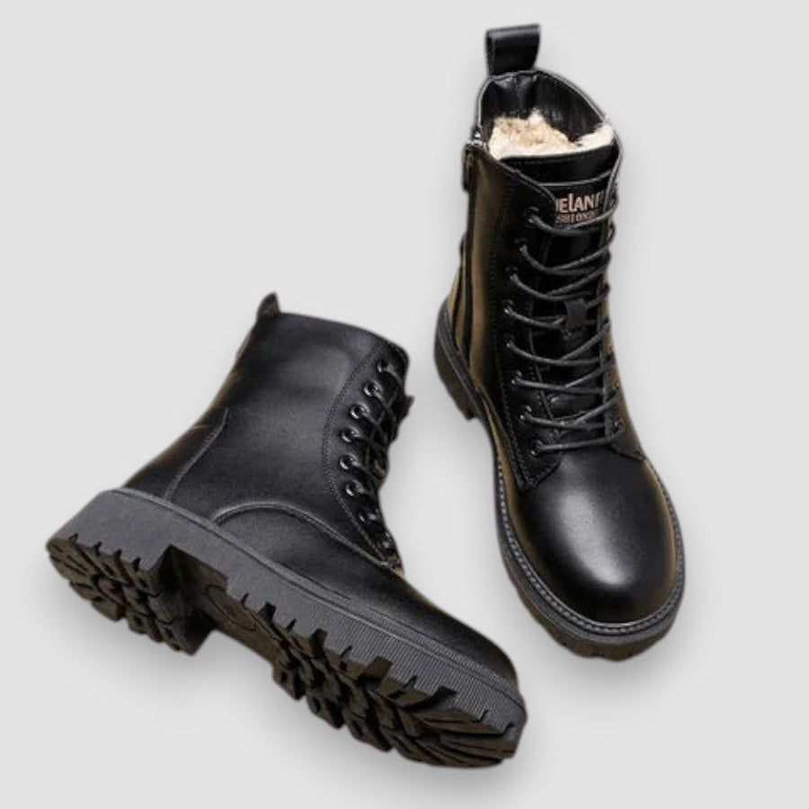 Delphine | Winterstiefel aus Leder
