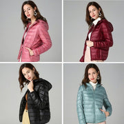 TEODORA - GESTEPPTE JACKE MIT KAPUZE