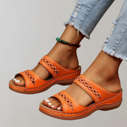 Heidi-Mode | Bequeme Orthopädische Slip-On-Sandalen für Damen