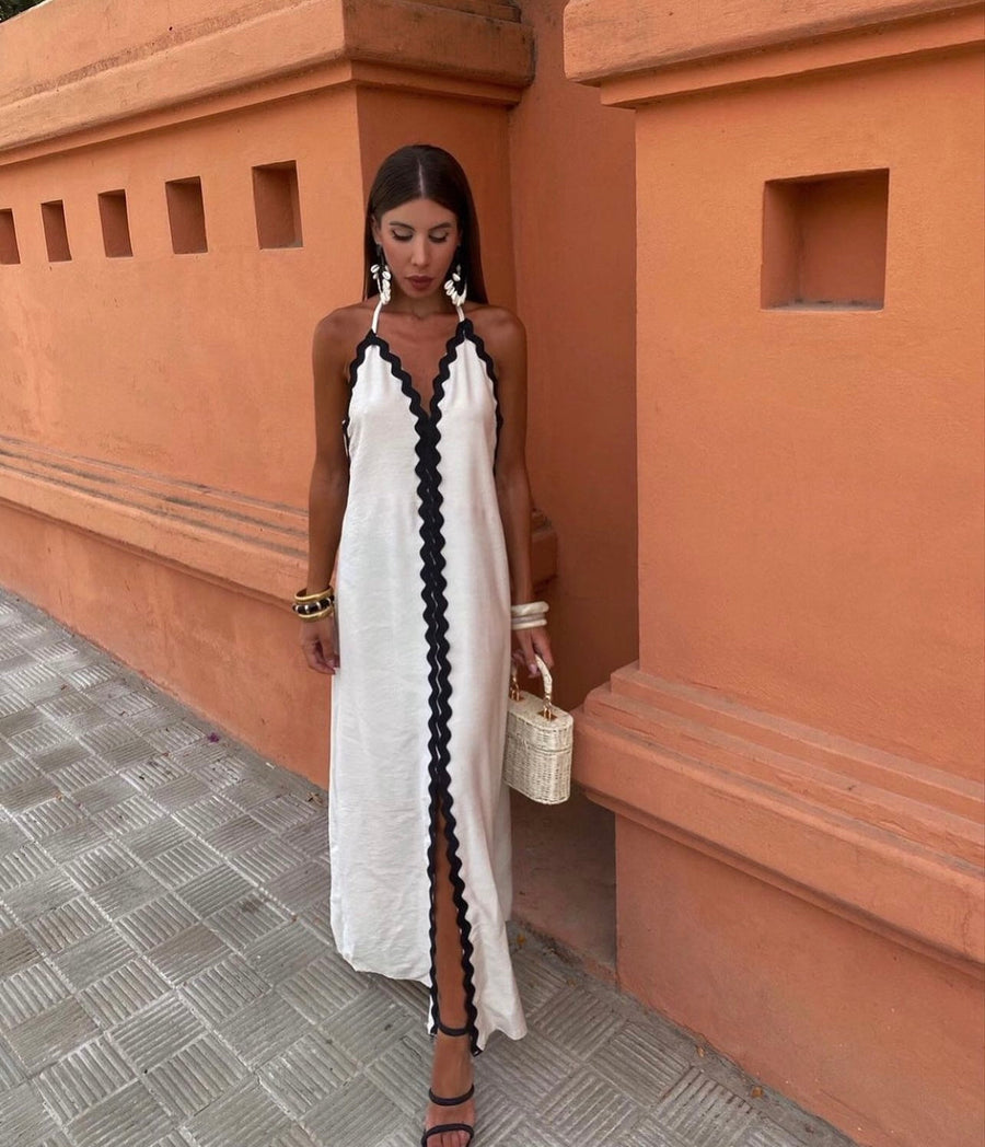 Merlyn | Elegantes langes Kleid