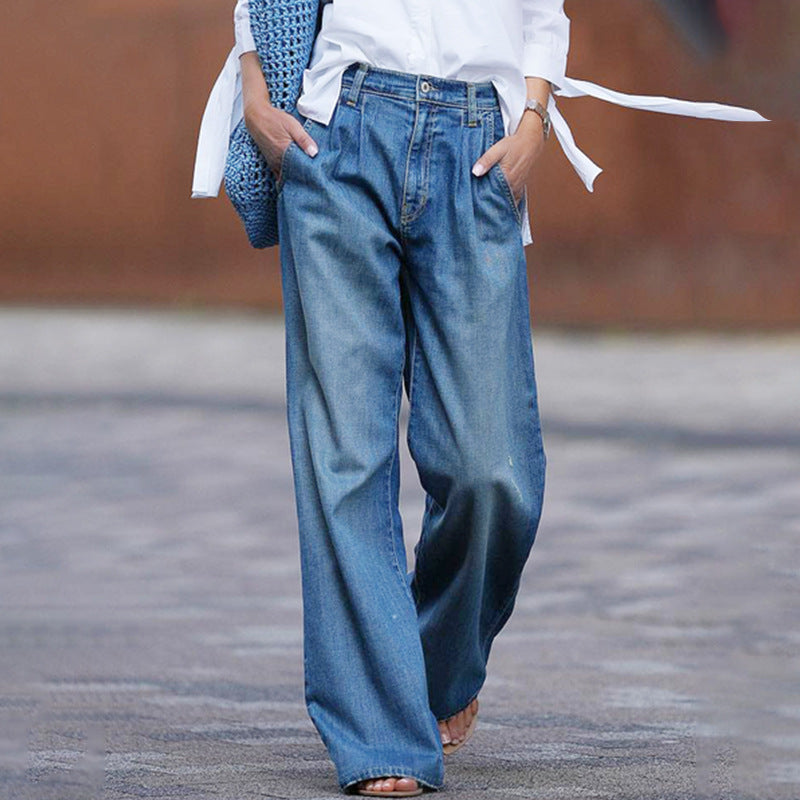 Lena | Weit geschnittene Jeans für moderne City-Looks