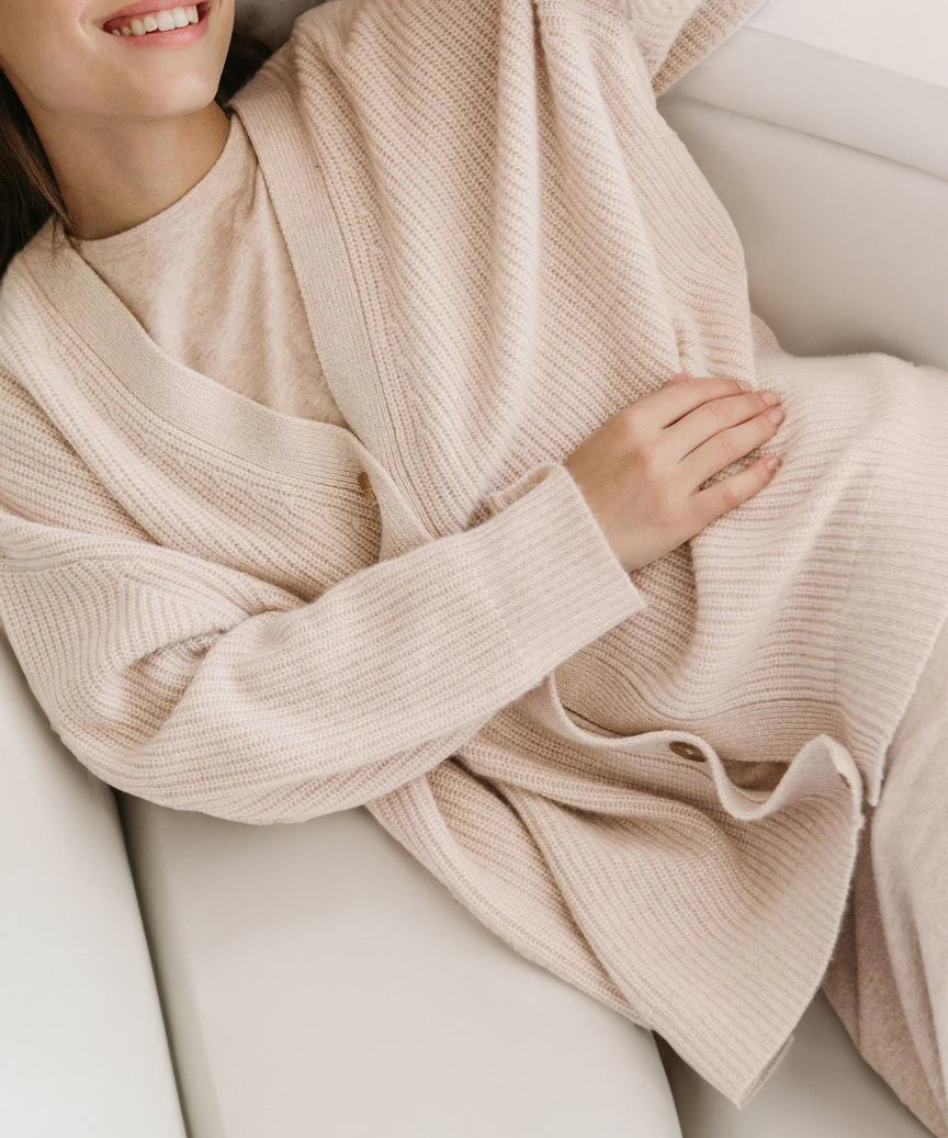 Valentina | Kokon-Strickjacke mit Kaschmir-Gefühl für stilvolle Wärme
