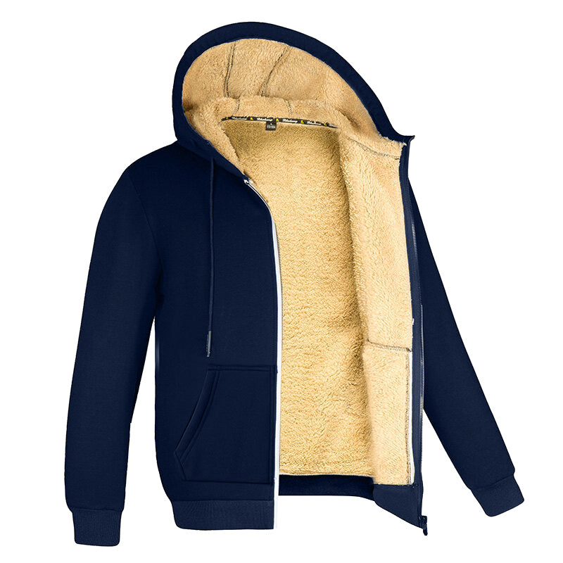 Fleecejacke Für Herren | Mit Fellfutter