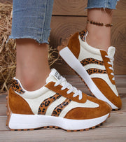Halima – Bequeme Retro-Turnschuh Mit Schnürung