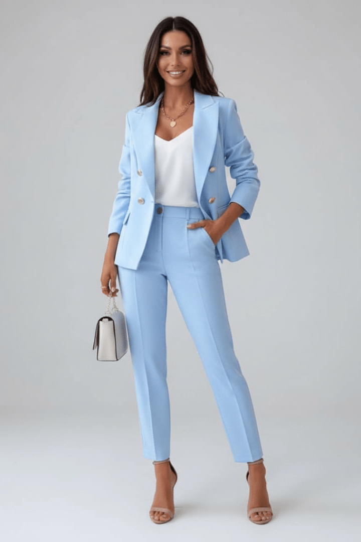 Damen Hosenanzug Set
