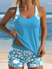 Set bikini donna | Costume da bagno elastico in 2 pezzi