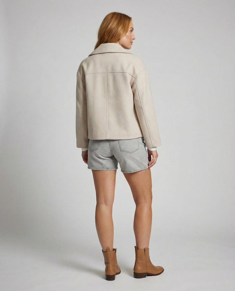 Giacca corta da donna | Giacca moda doppiopetto