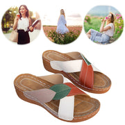 Sandali con zeppa da donna | Scarpe slip-on traspiranti
