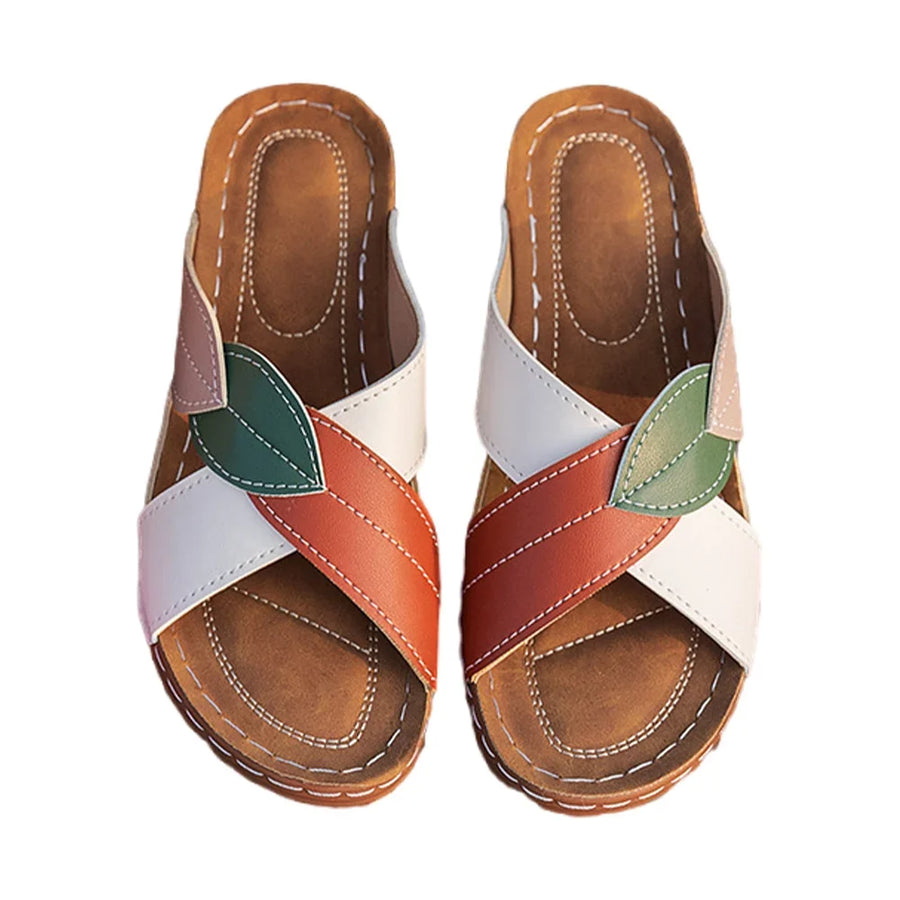 Sandali con zeppa da donna | Scarpe slip-on traspiranti