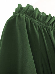 Damen Kleid Leicht Unregelmäßiger Schnitt Elegant
