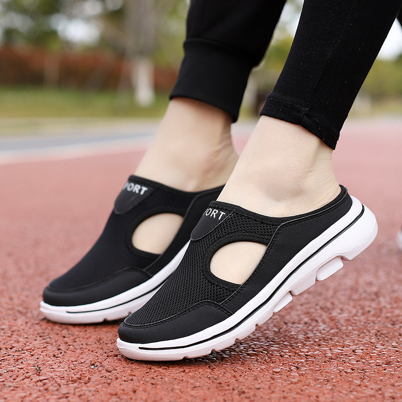 Ciabatte in mesh da donna | Slip-on con aperture laterali