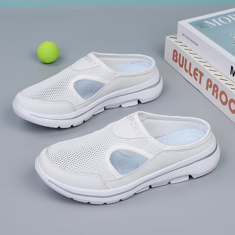 Ciabatte in mesh da donna | Slip-on con aperture laterali