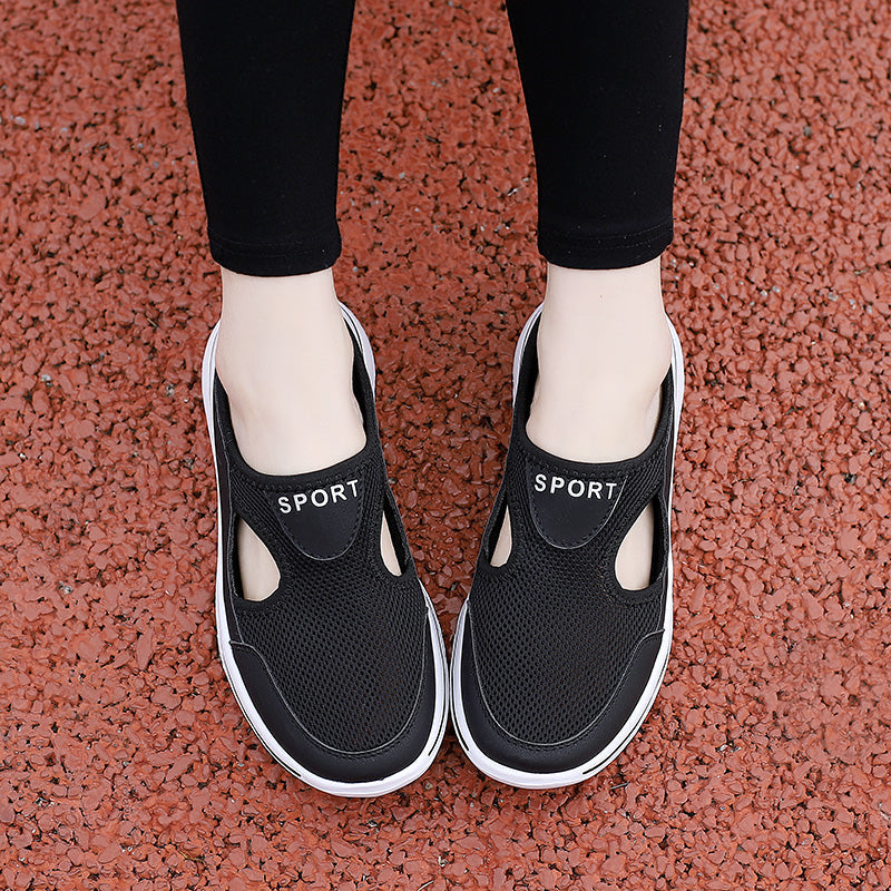 Ciabatte in mesh da donna | Slip-on con aperture laterali