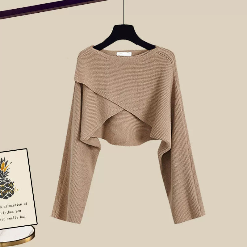 Damen Strickset 3-teilig Weiches Material Bequem