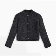 Damen Teddy-Mantel Winter Hochwertiger Stoff Elegant