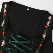 Damen Trachtenkleid Trachtenstoff Traditionell für Oktoberfest