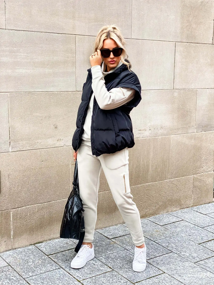 Damen Weste Ärmellos - Winter Stil