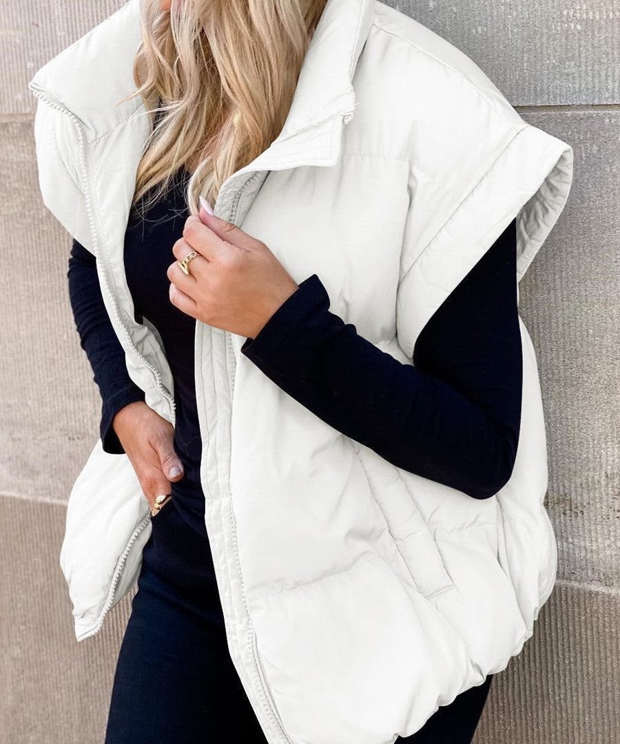Damen Weste Ärmellos - Winter Stil