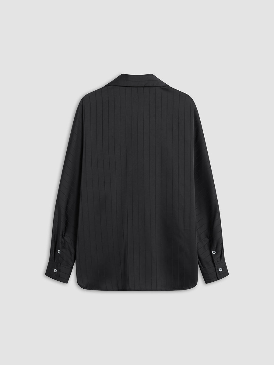 Damenbluse Baumwollmix Oversized Casual