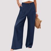 Damenhose | Weites Bein & High-Waist-Komfort