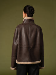 Elegante Fleecejacke im Shift-Stil für Damen