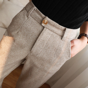 Grace - Maßgeschneiderte Anzughose mit hoher Taille für Damen | Elegante Bürohose mit konischem Bein für Damen
