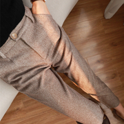 Grace - Maßgeschneiderte Anzughose mit hoher Taille für Damen | Elegante Bürohose mit konischem Bein für Damen