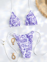 Set bikini mini a triangolo | Costume da bagno da donna