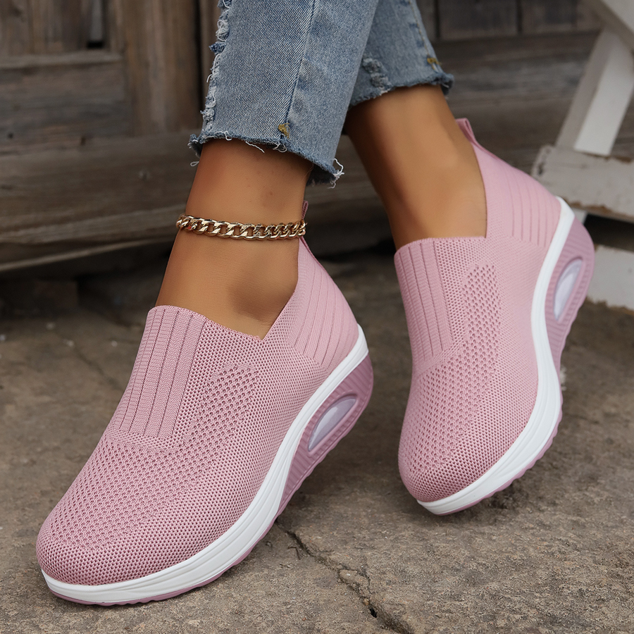 Sneaker ortopediche donna slip-on | Scarpe da tempo libero comode – Ella