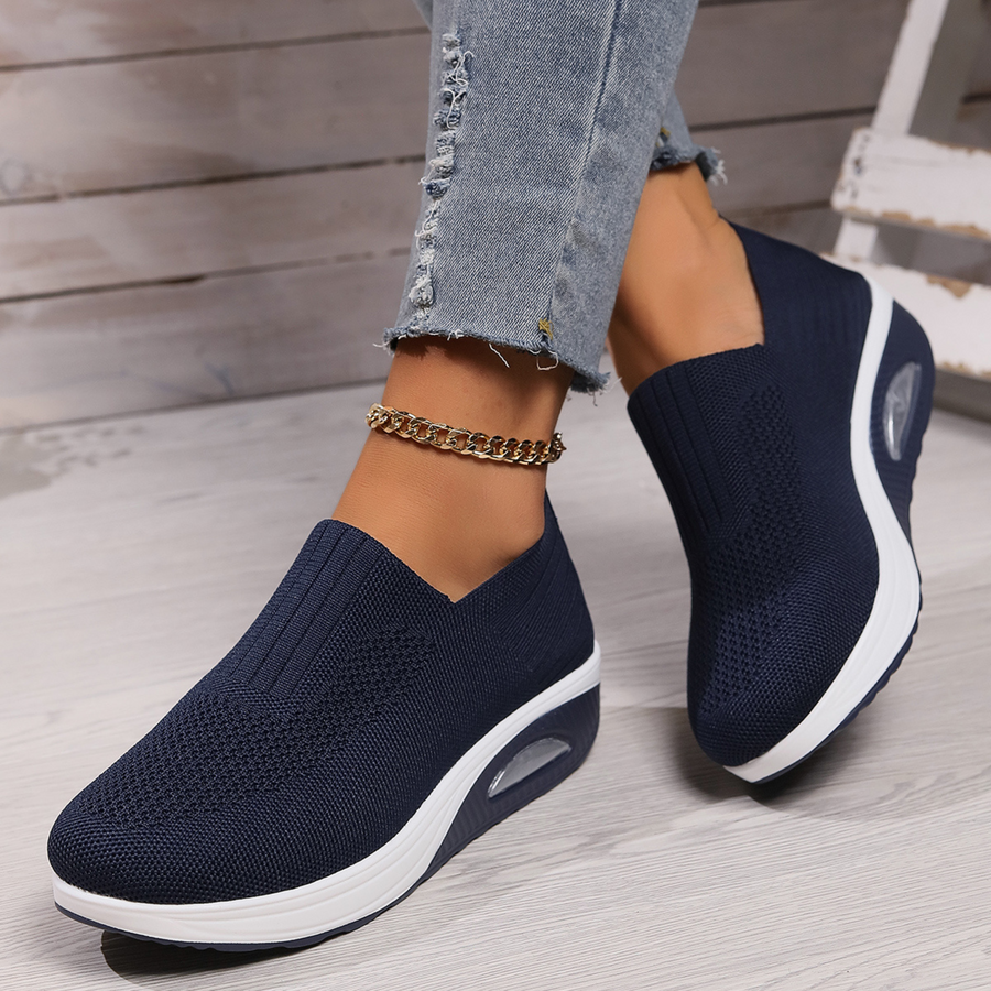 Sneaker ortopediche donna slip-on | Scarpe da tempo libero comode – Ella
